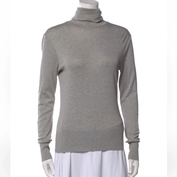 Ralph Lauren black label grey turtleneck size large - Picture 3 of 6